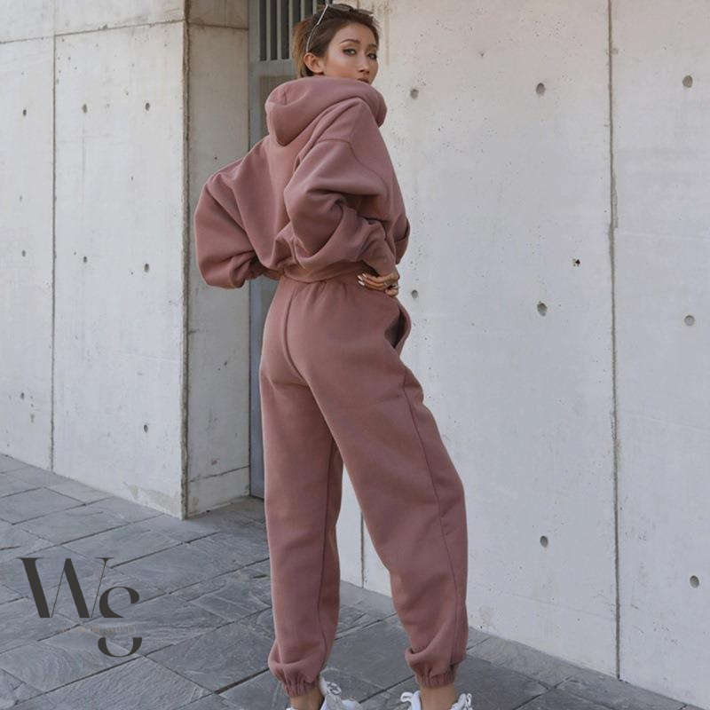 Anna 2-Piece Sport Hoodie & Pant Set