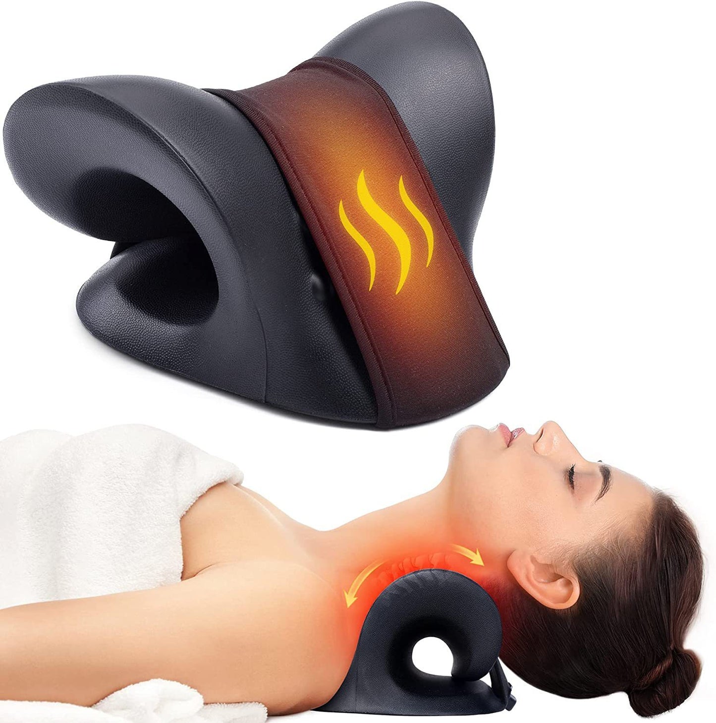 TheraNeck™ - Traction Massage Pillow with Heat Therapy