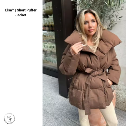 Elsa™ | Short Puffer Jacket 50% OFF WINTER SALE MONTH