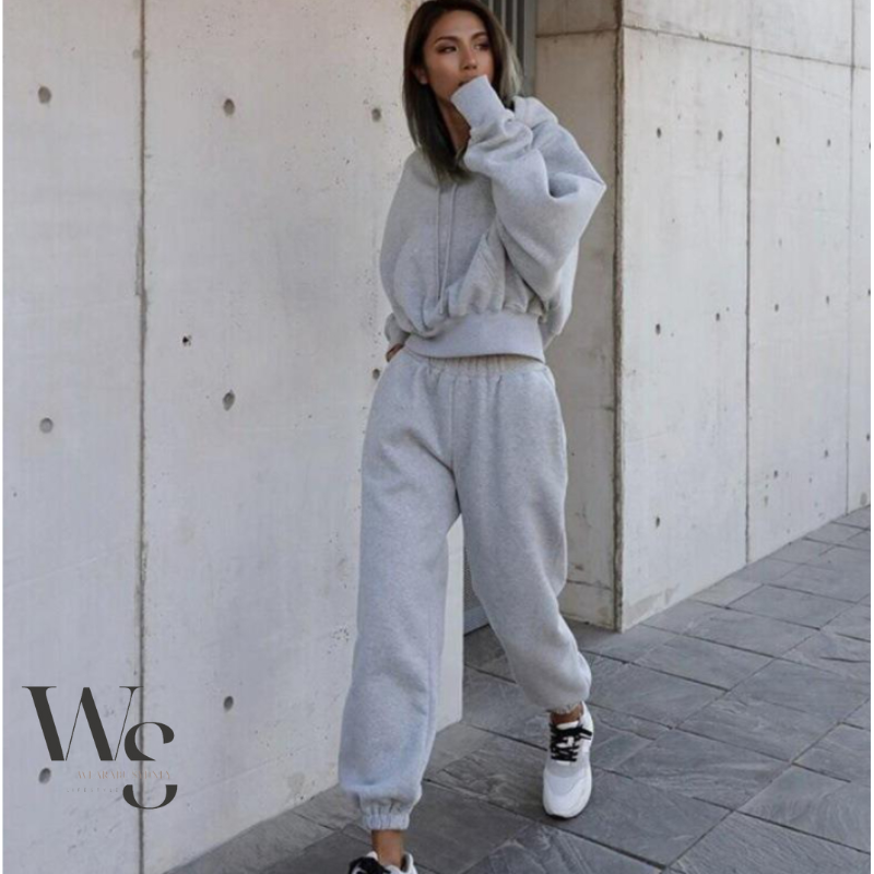 Anna 2-Piece Sport Hoodie & Pant Set