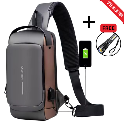 Unisex SecureTech™ Luxe Bag+ FREE LED Travel Light (50% OFF LAST DAY!!!)