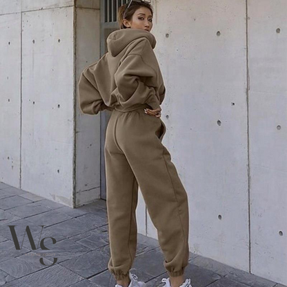 Anna 2-Piece Sport Hoodie & Pant Set