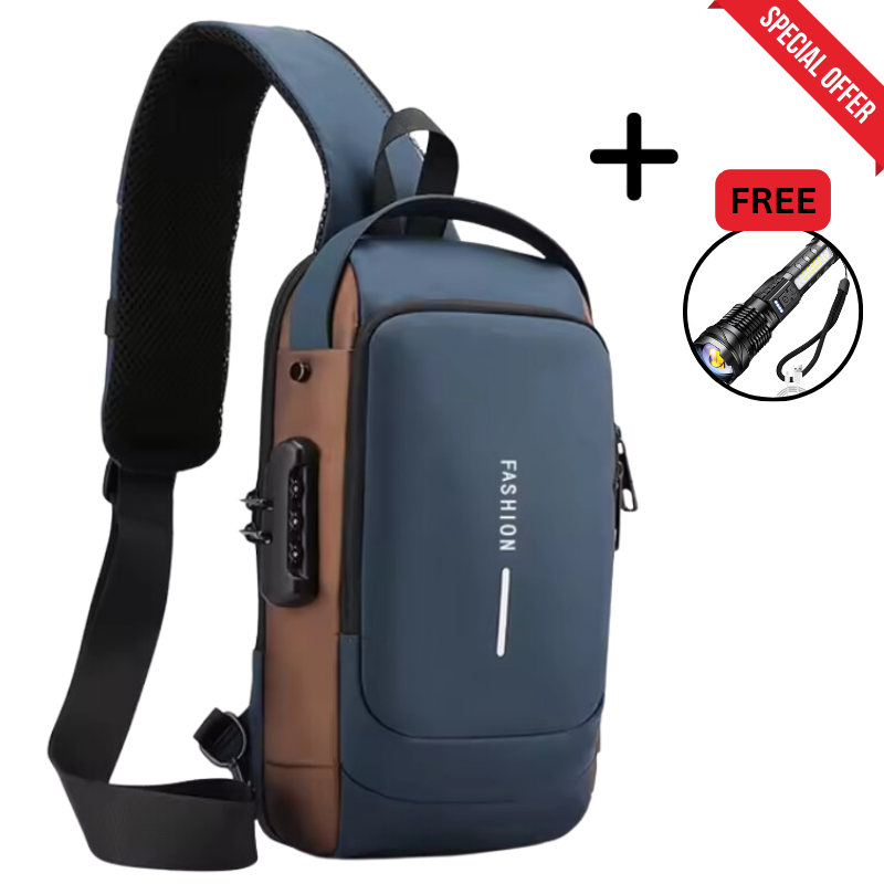 Unisex SecureTech™ Luxe Bag+ FREE LED Travel Light (50% OFF LAST DAY!!!)