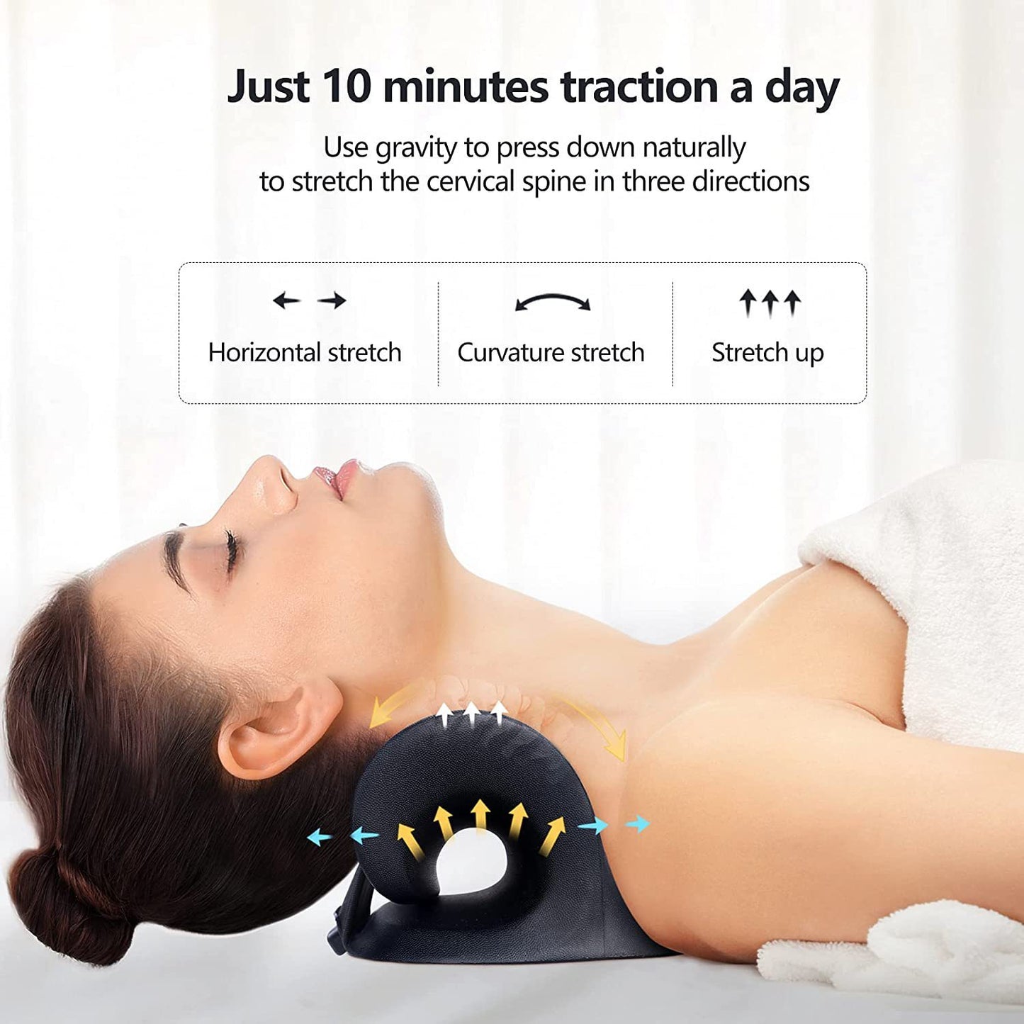 TheraNeck™ - Traction Massage Pillow with Heat Therapy