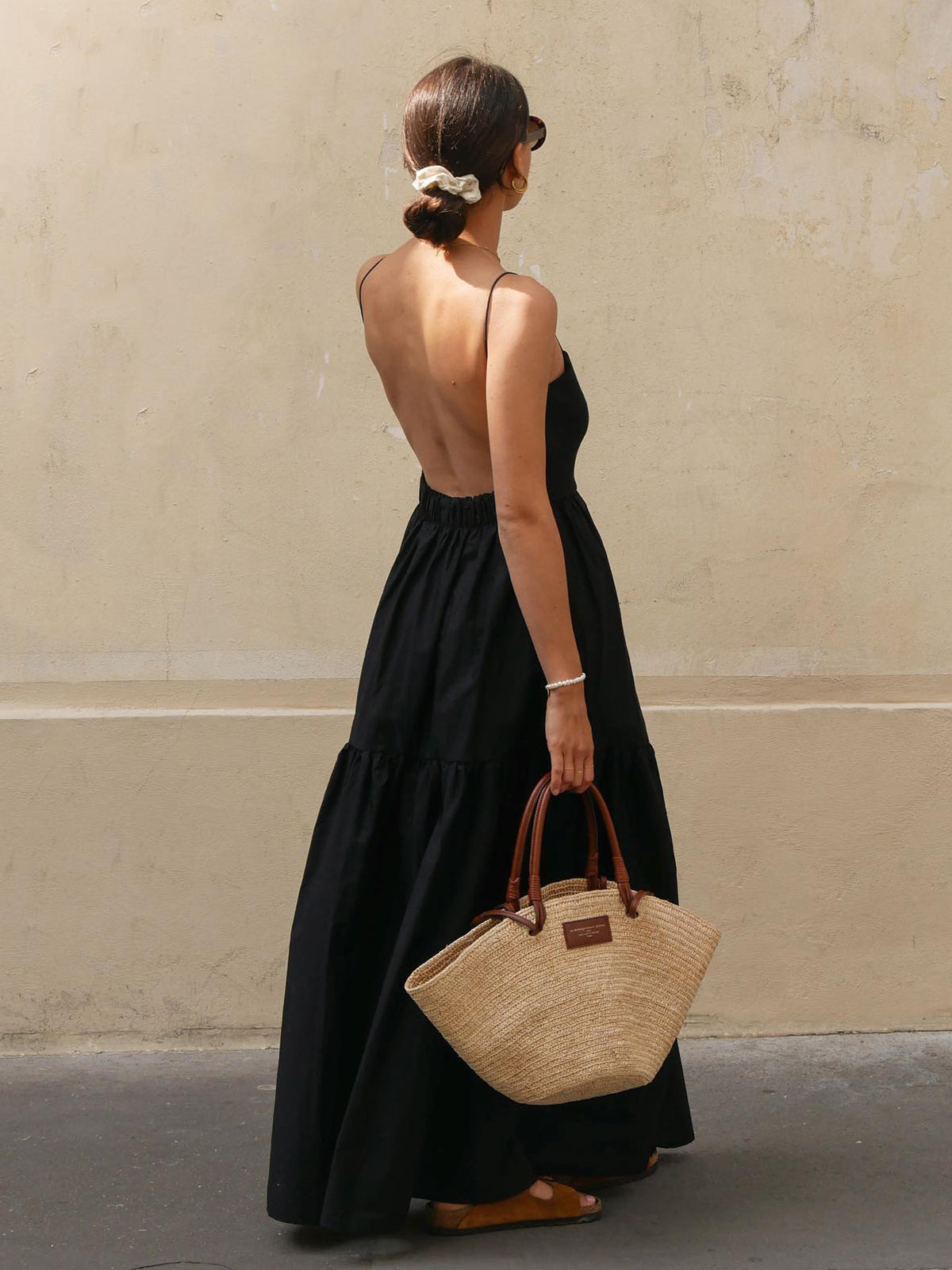 Elegant Backless Maxi Dress