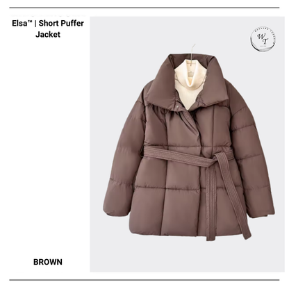 Elsa™ | Short Puffer Jacket 50% OFF WINTER SALE MONTH