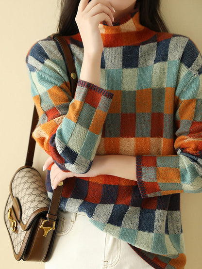 Elara™ | Colorful Cashmere Sweater