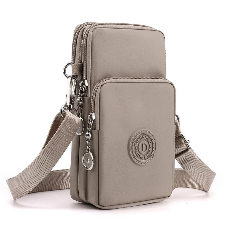 SwiftCarry™ Compact Travel Crossbody – Phone & Travel Wallet for Women