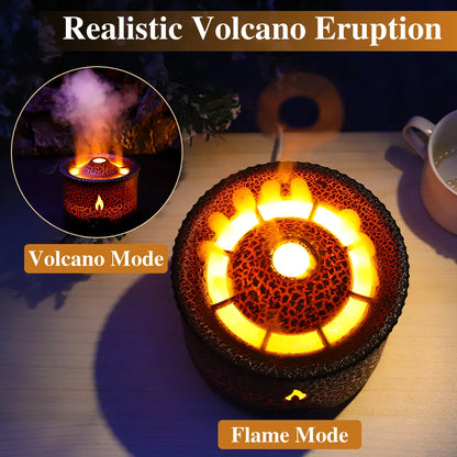 Volcano Diffuser Essential Oil with Remote Control