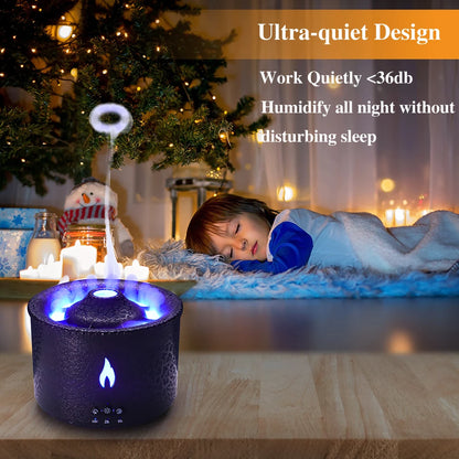 Volcano Diffuser Essential Oil with Remote Control