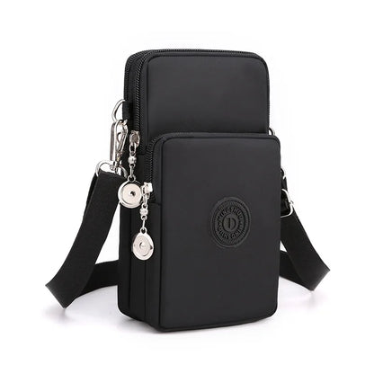 SwiftCarry™ Compact Travel Crossbody – Phone & Travel Wallet for Women