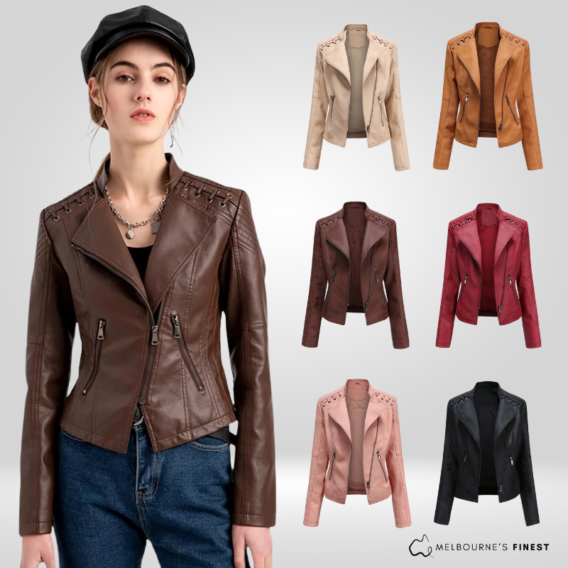 Lydia™ Stylish Leather Jacket