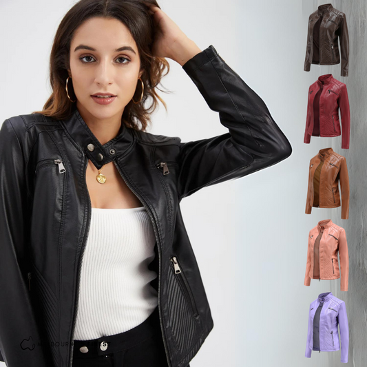 Robyn™ Stylish Leather Jacket