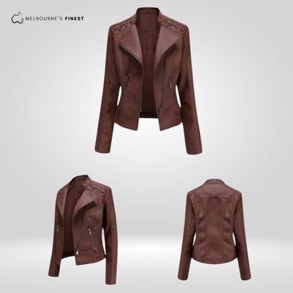 Lydia™ Stylish Leather Jacket