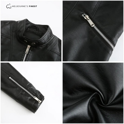 Lacey™ Elegant Leather Jacket