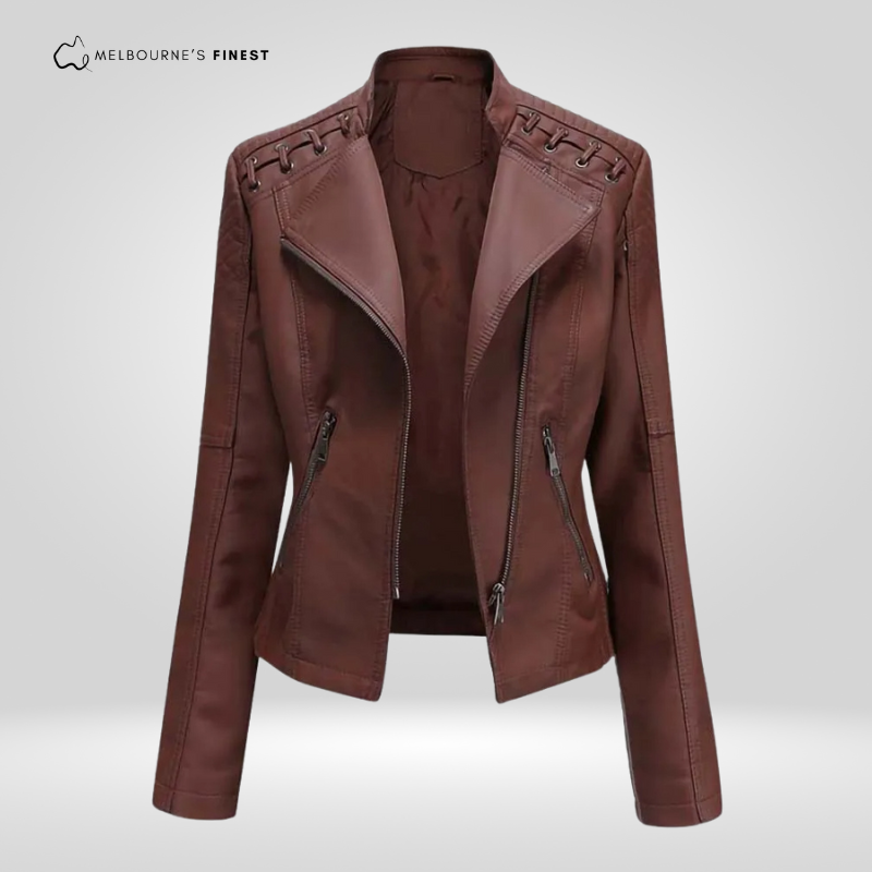 Lydia™ Stylish Leather Jacket