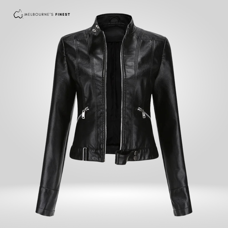 Lacey™ Elegant Leather Jacket