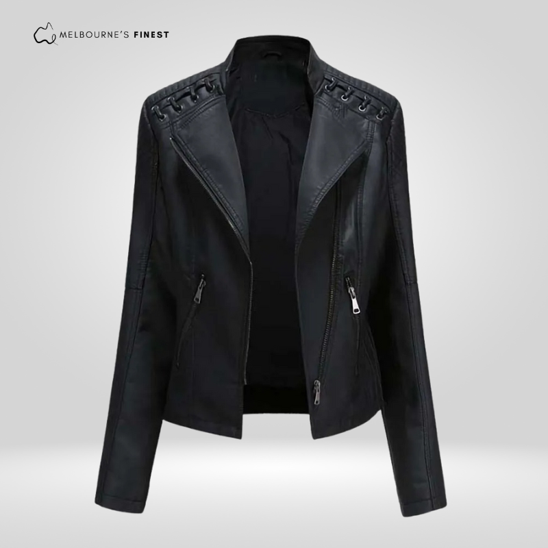 Lydia™ Stylish Leather Jacket