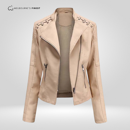 Lydia™ Stylish Leather Jacket