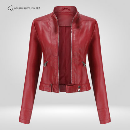 Lacey™ Elegant Leather Jacket