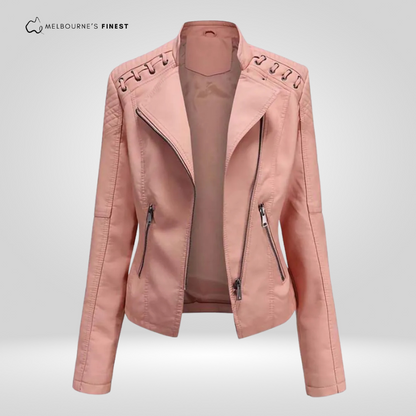 Lydia™ Stylish Leather Jacket