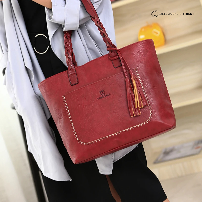 Nellie™ Stylish Leather Handbag