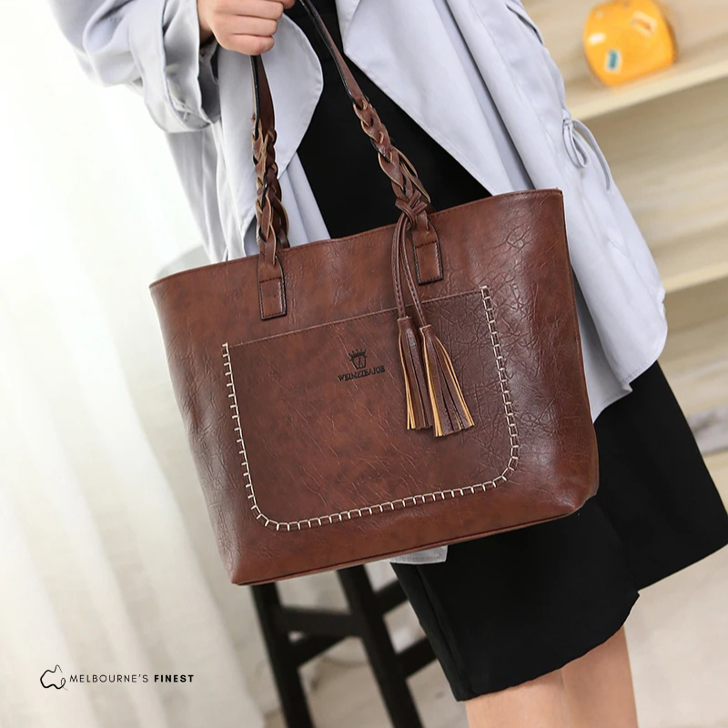 Nellie™ Stylish Leather Handbag