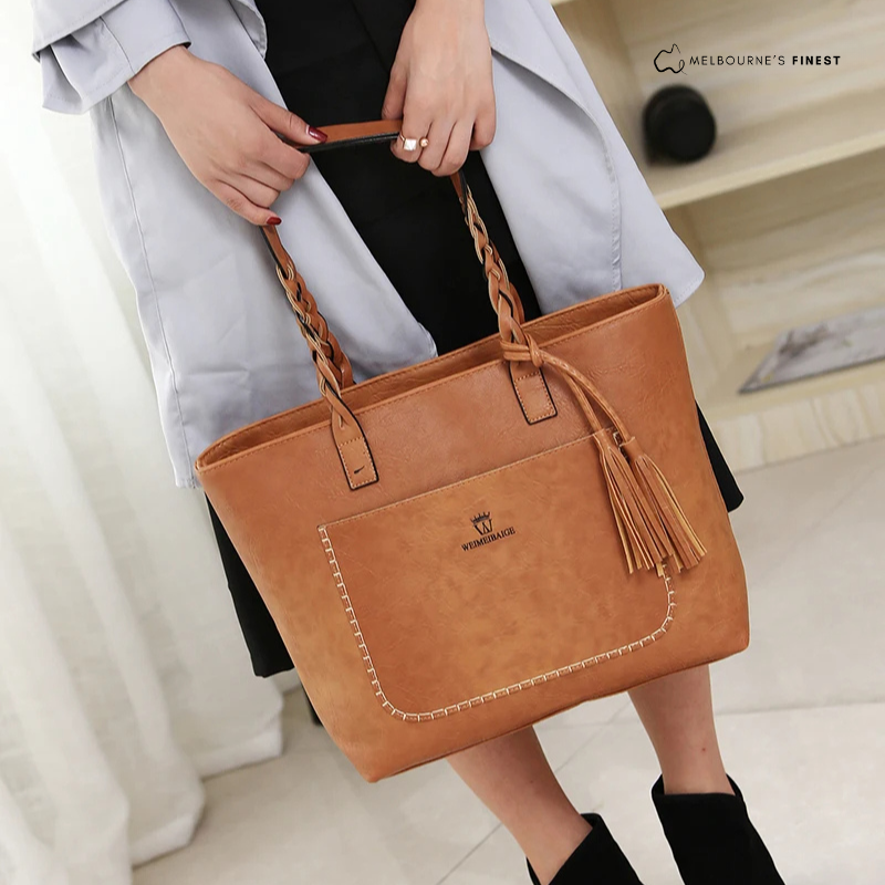 Nellie™ Stylish Leather Handbag