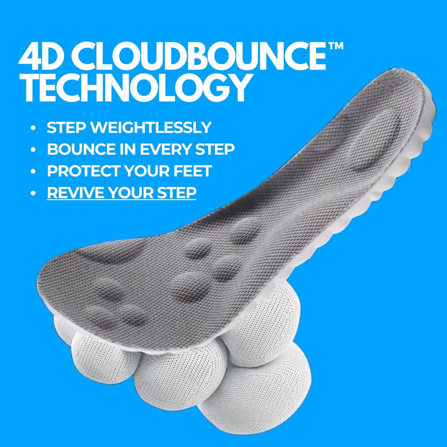 Orthopedic CloudSole™ Insoles – Maximum Comfort and Support