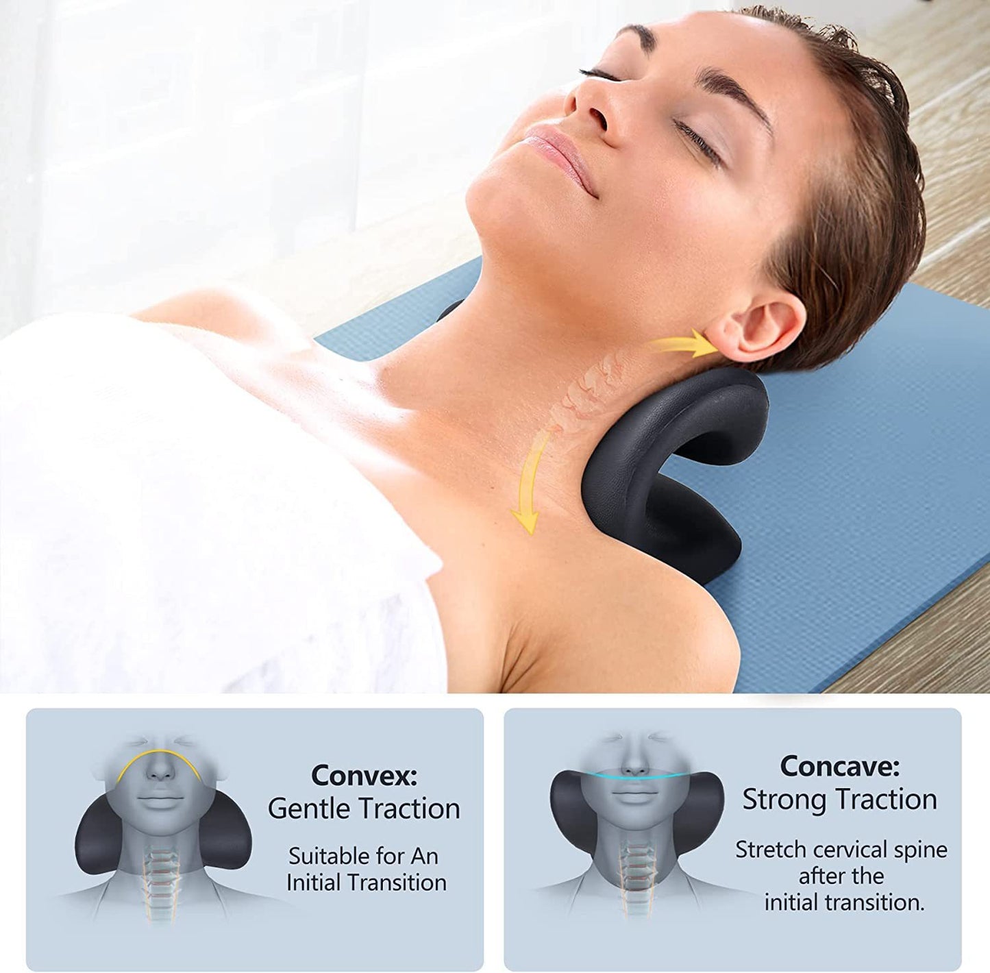 TheraNeck™ - Traction Massage Pillow with Heat Therapy